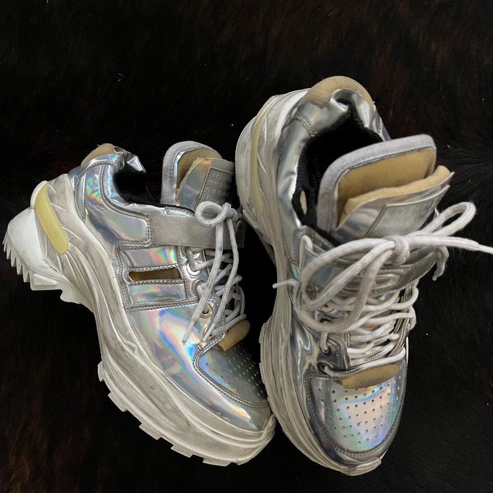Distressed Margiela sneakers